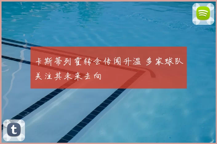 卡斯蒂列霍转会传闻升温 多家球队关注其未来去向