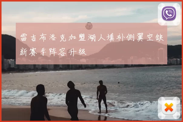 雷吉布洛克加盟湖人填补侧翼空缺新赛季阵容升级